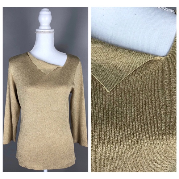 Rafaella Sweaters - ☀️ Rafaella Silk Blend 3/4 Sleeve Dressy Sweater